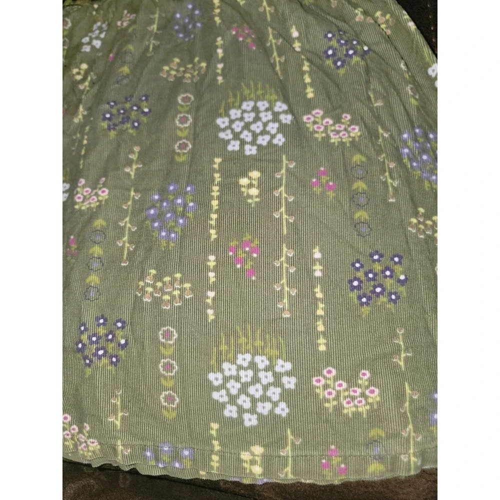 Gymboree royal gardens floral corduroy dress size 3t‎